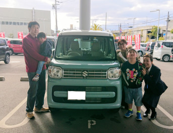 初めてのお車ご納車です♪